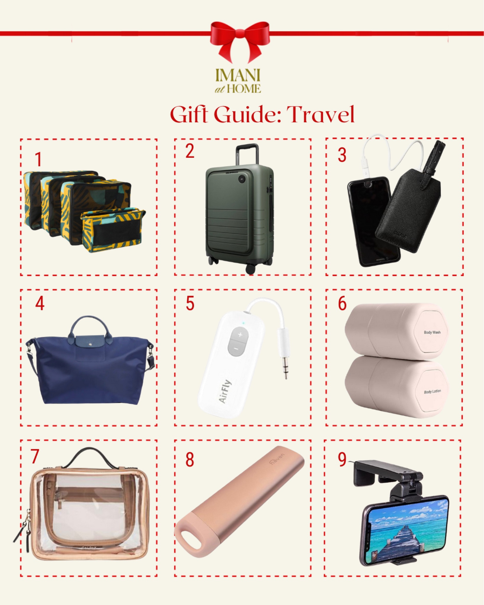Gift Guide For Travel 

#LTKtravel #LTKHoliday #LTKGiftGuide
