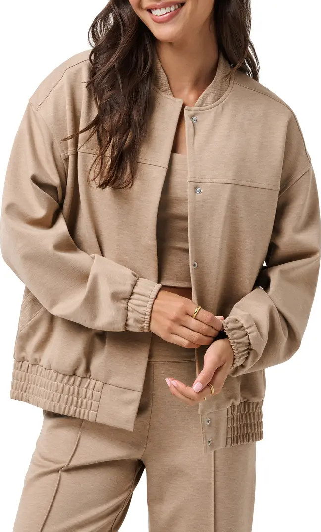 Friday Ponte Bomber Jacket | Nordstrom