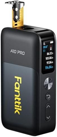Fanttik A10 Pro 2-in-1 Digital Laser Tape Measure with HD IPS Color Display, 165Ft Rechargeable L... | Amazon (US)