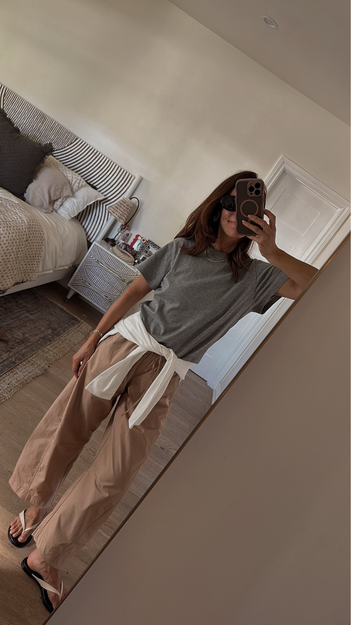 Today’s outfit in these easy cotton poplin pants 
Short gal friendly with a relaxed fit

#LTKOver40