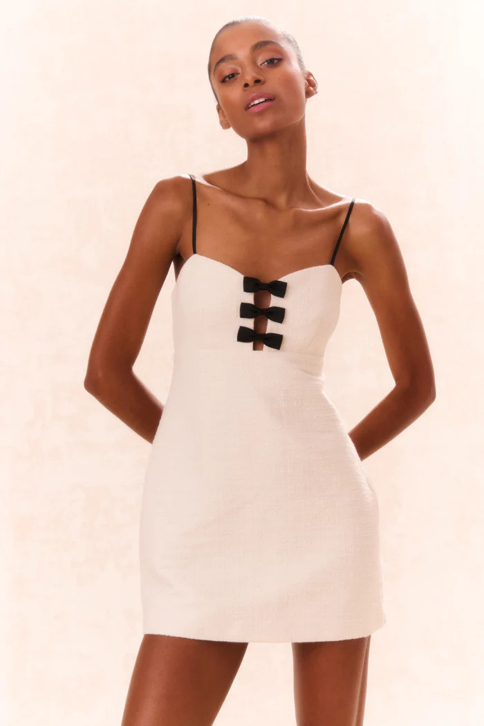 Adelaide Tweed Mini Dress | LoveShackFancy