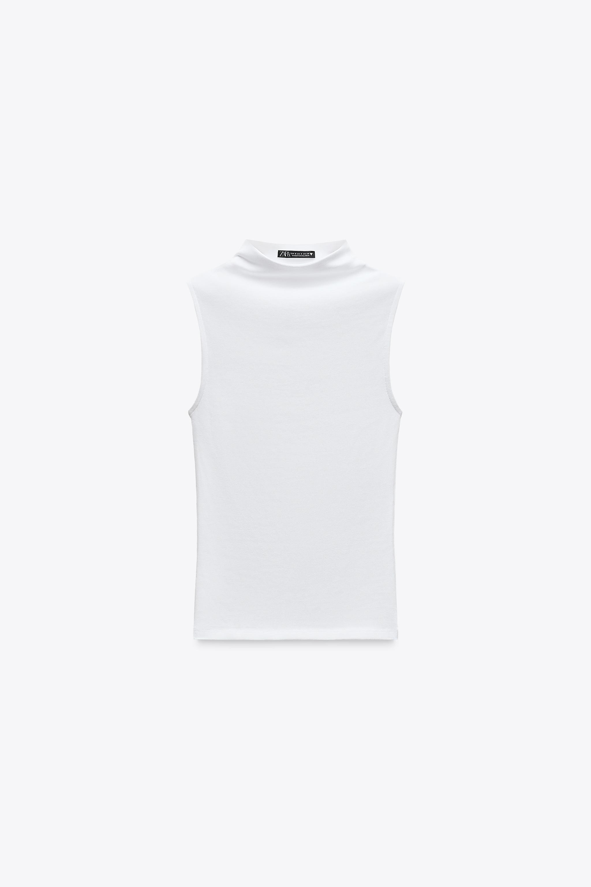 COTTON MODAL TOP | Zara UK