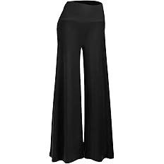 Arolina Women's Stretchy Wide Leg Palazzo Lounge Pants Casual Comfy High Waist Palazzo Pants | Amazon (US)