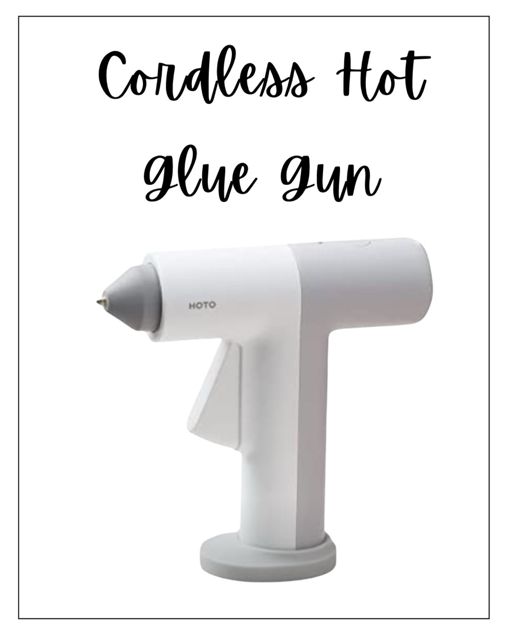 Getting a cordless glue gun is the item you didn’t know you needed! Think kids school projects, quick fixes, anything on the go, you name it! And it’s under $25!

#LTKFindsUnder50 #LTKHome #LTKFamily