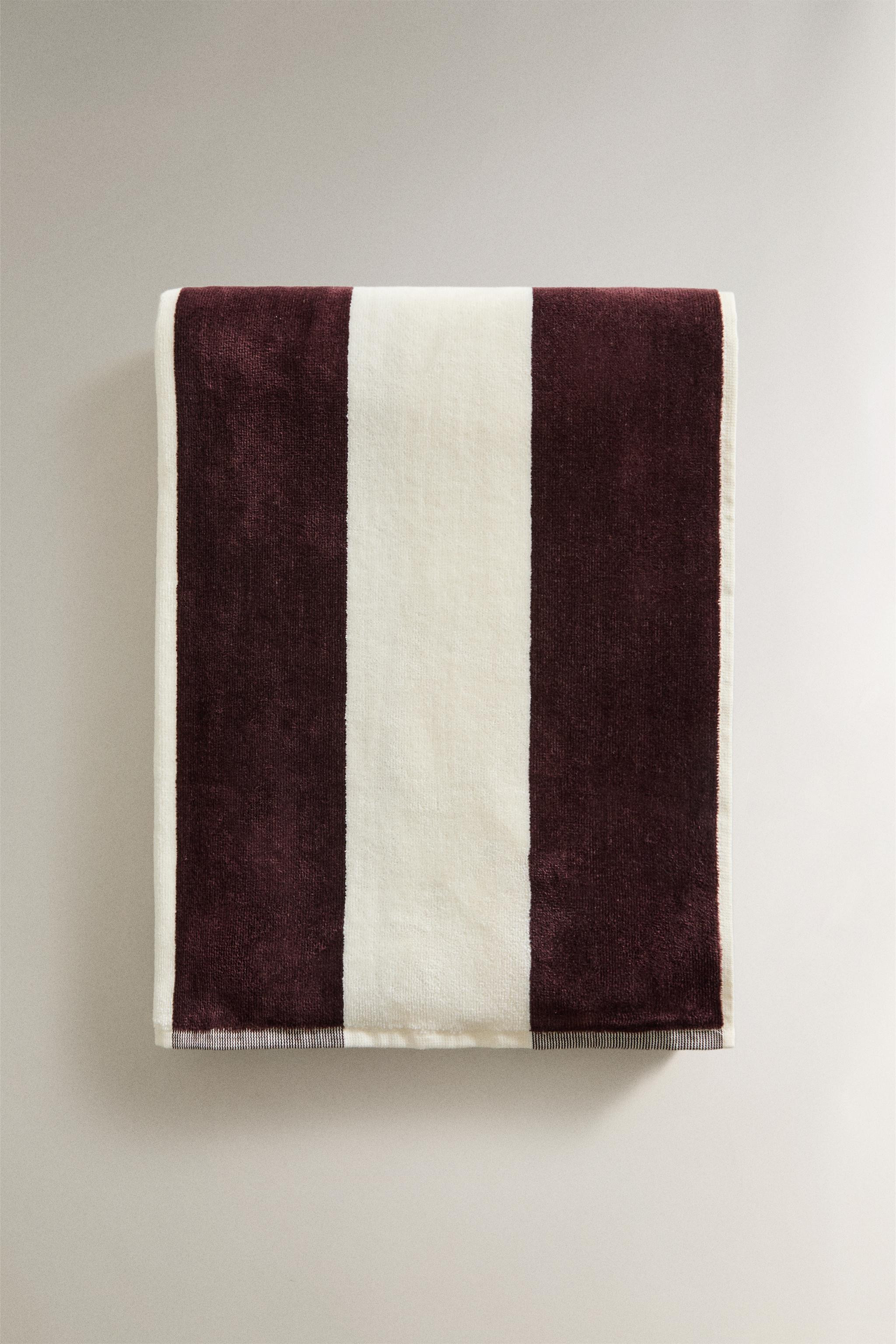 STRIPED BEACH TOWEL | Zara US