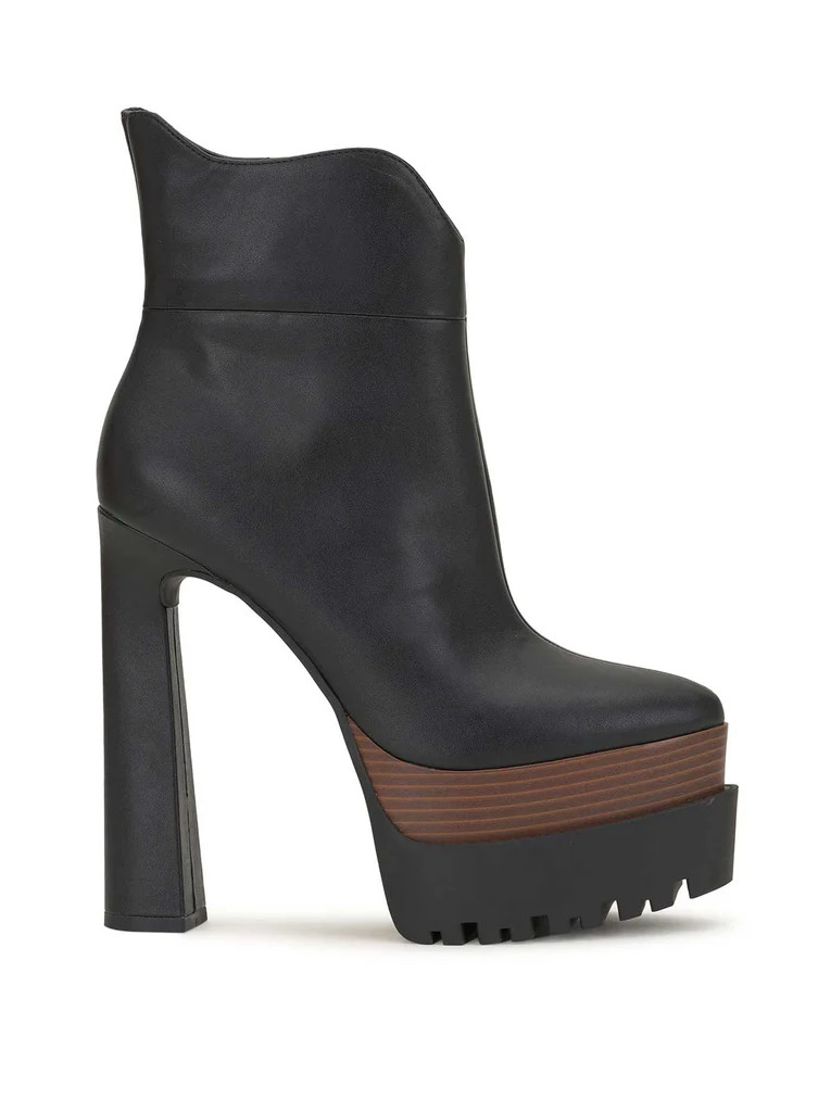 Stensin Platform Bootie in Black | Jessica Simpson E Commerce