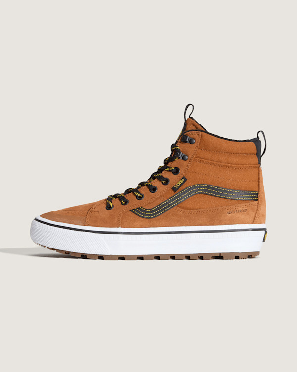 Vans Sk8-Hi Waterproof Insulated Shoes (Glazed Ginger Brown) - 9.5 Men / 11.0 Women | Vans (US)