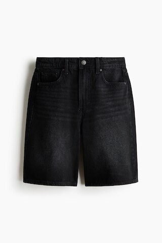 H & M - Denim Bermuda Shorts - Gray | H&M (US + CA)