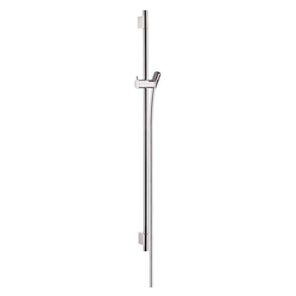 Hansgrohe Unica S 36 in. Wall Bar in Brushed Nickel-28631820 - The Home Depot | Home Depot