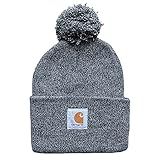 Carhartt womens Lookout Beanie Hat, Coal Heather/Heather Gray Marl, One Size US | Amazon (US)