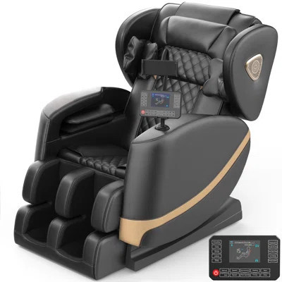 Full Body Zero Gravity Massage Chair with Deep Tissue Rollers & Heat | Wayfair North America