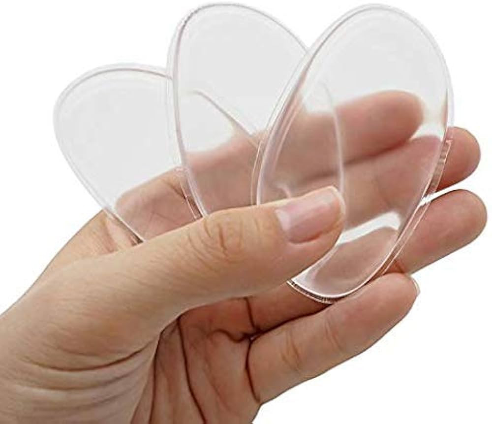 3 Pack Silicone Makeup Sponge [Washable] Premium Quality - Clear Silisponge Cosmetic Puff Pad - L... | Amazon (US)