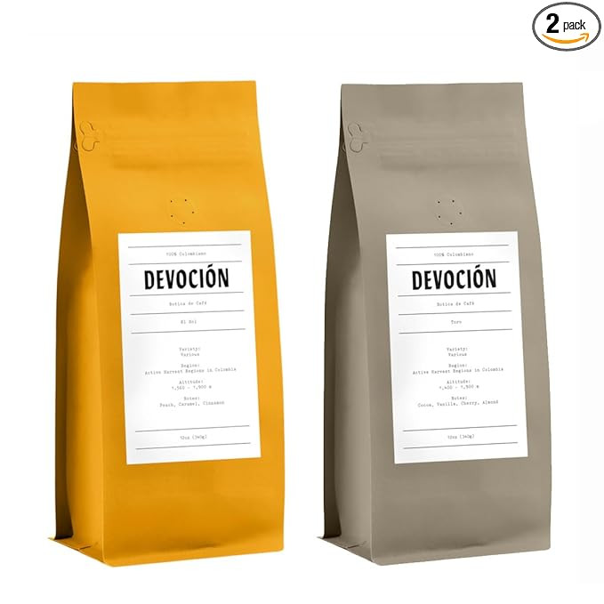 Bean Box Coffee Sampler - Explore Colombia, 2-Pack, Whole Bean, Gourmet Coffee | Amazon (US)