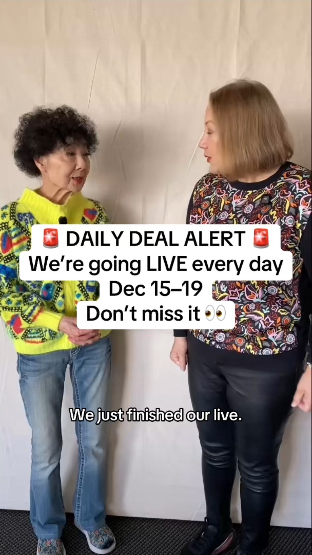 We’re going LIVE every day Monday–Friday, Dec 15–19 to reveal a new Daily Deal ✨
Exclusive offers, real-time skincare talk, and surprises you won’t want to miss.
Set your reminders and tune in daily 💙 Instagram: pattipao1

#LTKSaleAlert #LTKHoliday #LTKBeauty