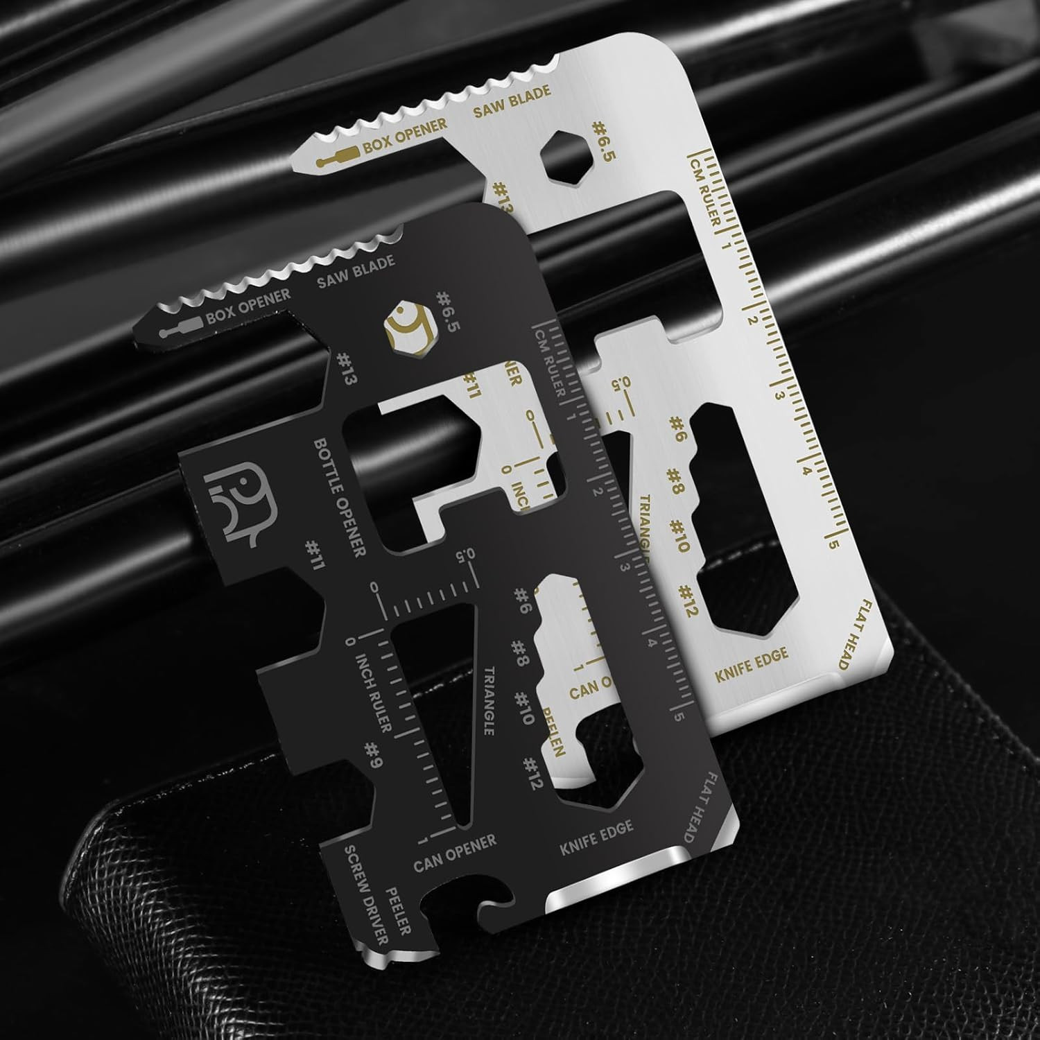 Stocking Stuffers for Adults Men Women, Gifts for Men, 20 in 1 Wallet Credit Card Multitool, Whit... | Amazon (US)