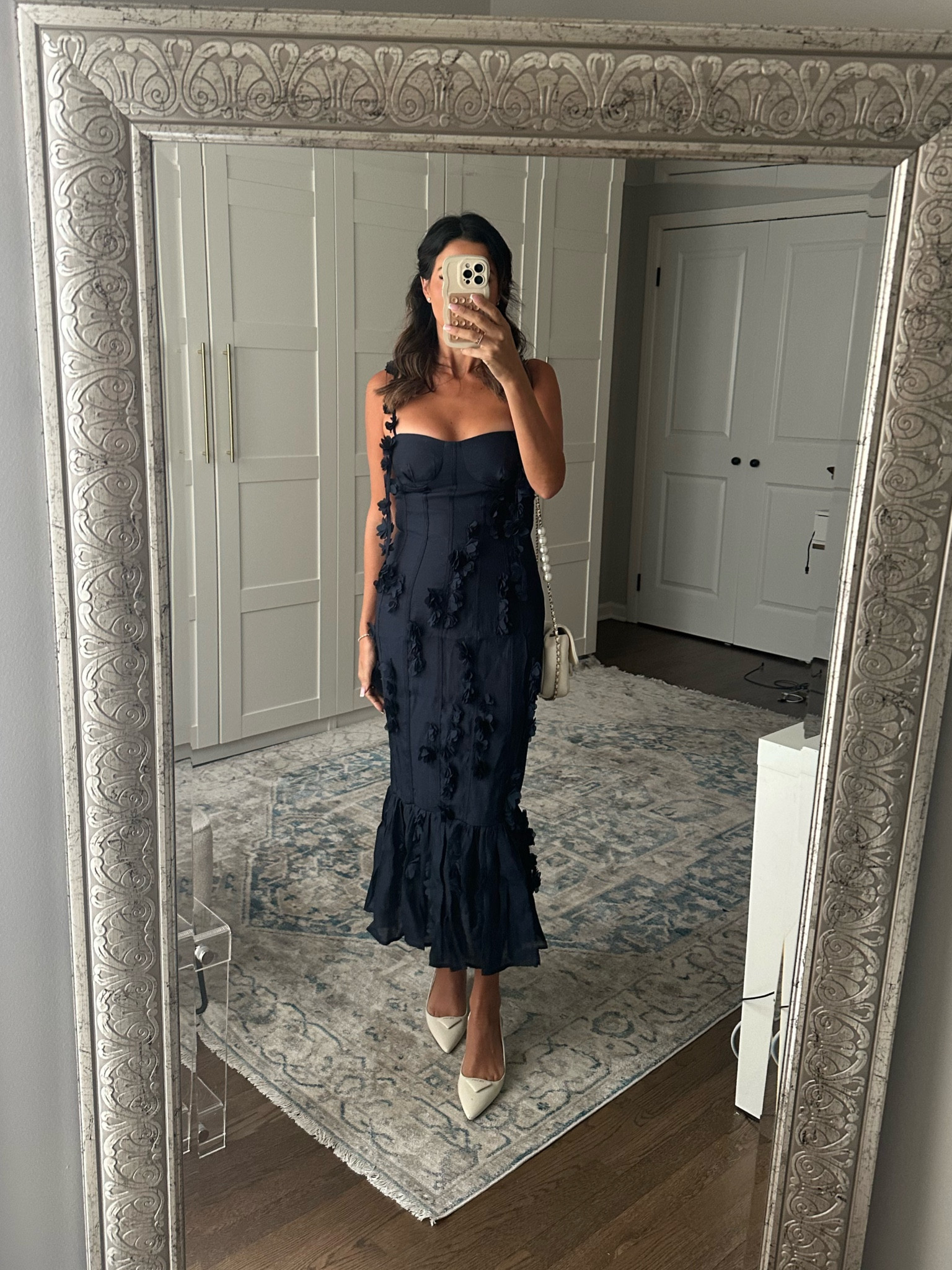 knee length dresses for ladies Posedly Midi Dress main image 0