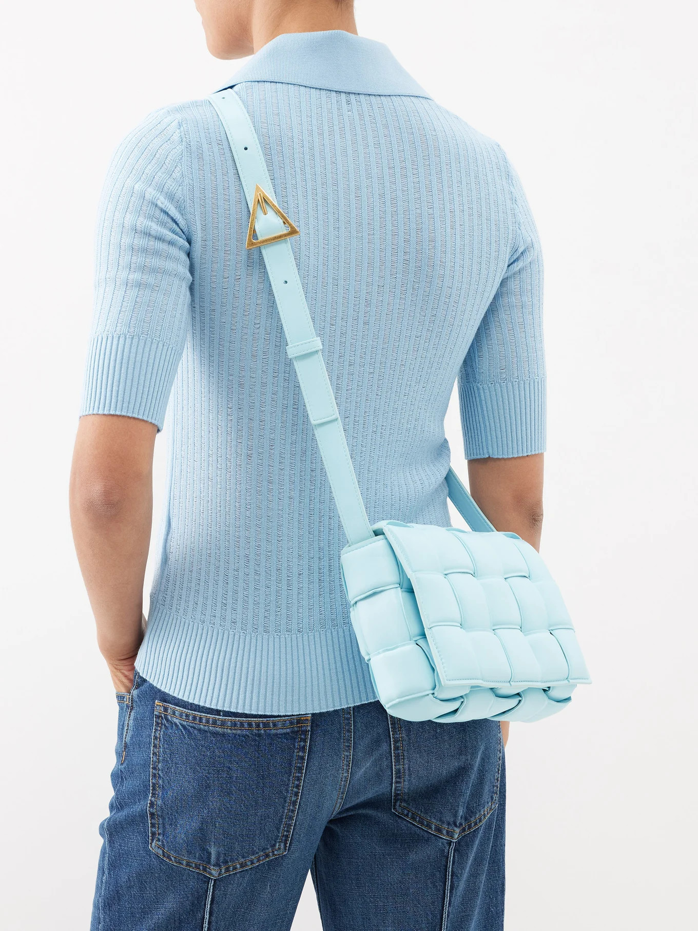 Cassette Intrecciato-leather cross-body bag | Bottega Veneta | Matches (US)