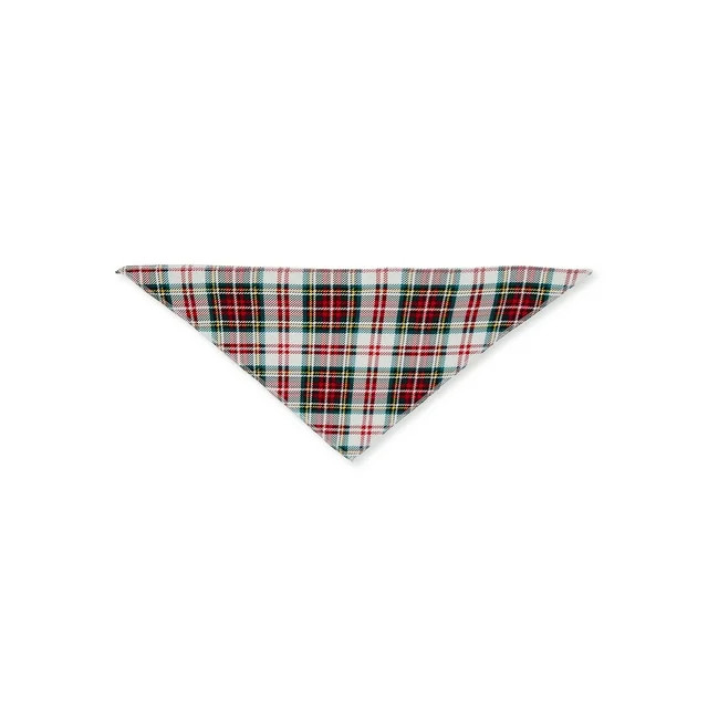 Jolly Jammies Pet Holiday Plaid Matching Holiday Family Pajamas Bandana - Walmart.com | Walmart (US)