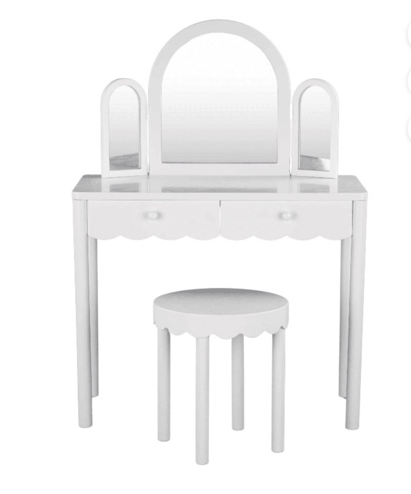 Scallop vanity for little girls! 

#christmasgiftguide #ltkgiftguide

#LTKHome #LTKKids