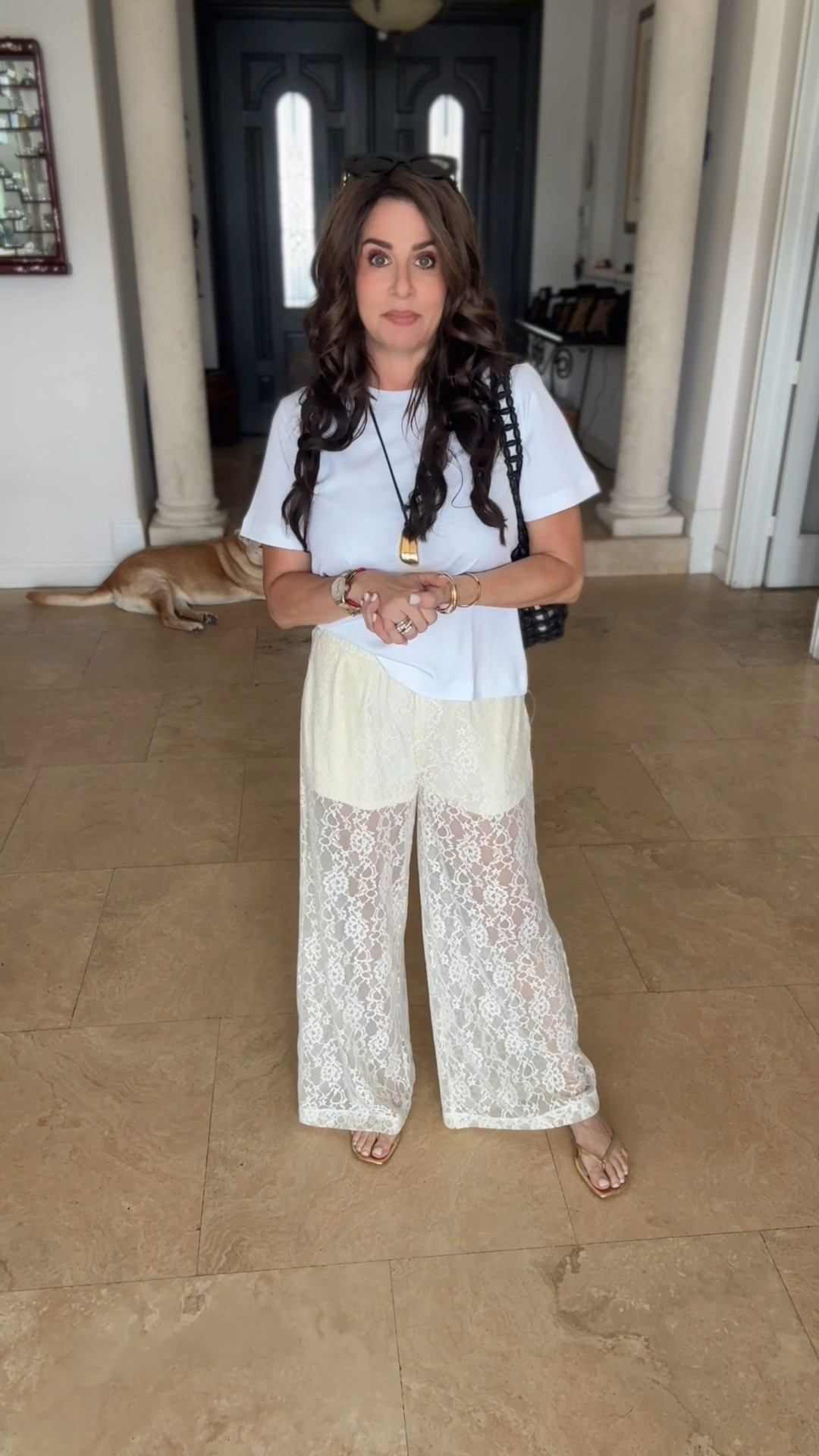 My style me Saturday. What i actually wore . Top sm , pants XS casual lunch party look 

#LTKootd #LTKOver40 #LTKPetite

#LTKOver40 #LTKPetite #LTKootd