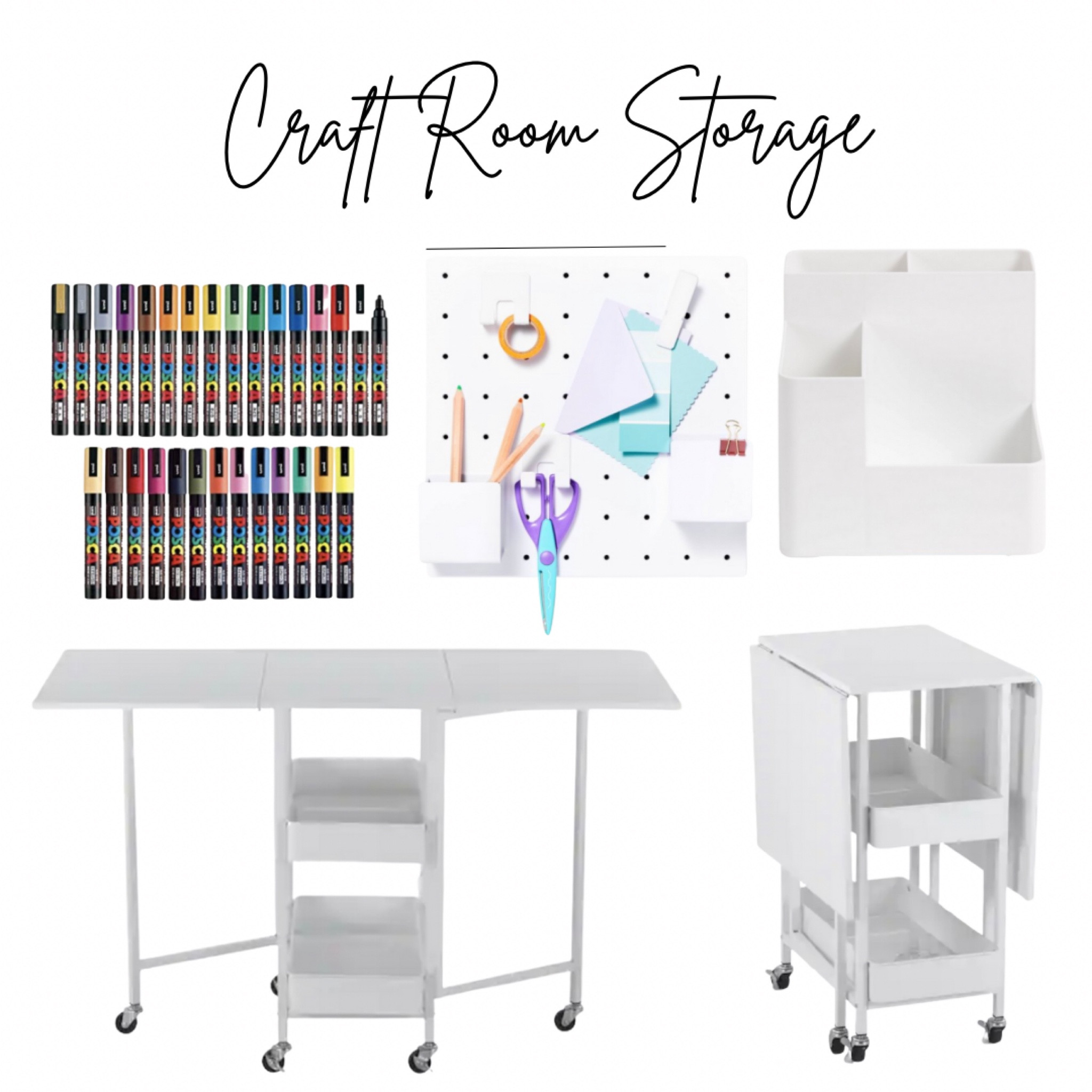 Craft room essentials! I just got this folding table/rolling cart and it is life changing!!! I love love love it! 

#LTKFind #LTKfamily #LTKkids