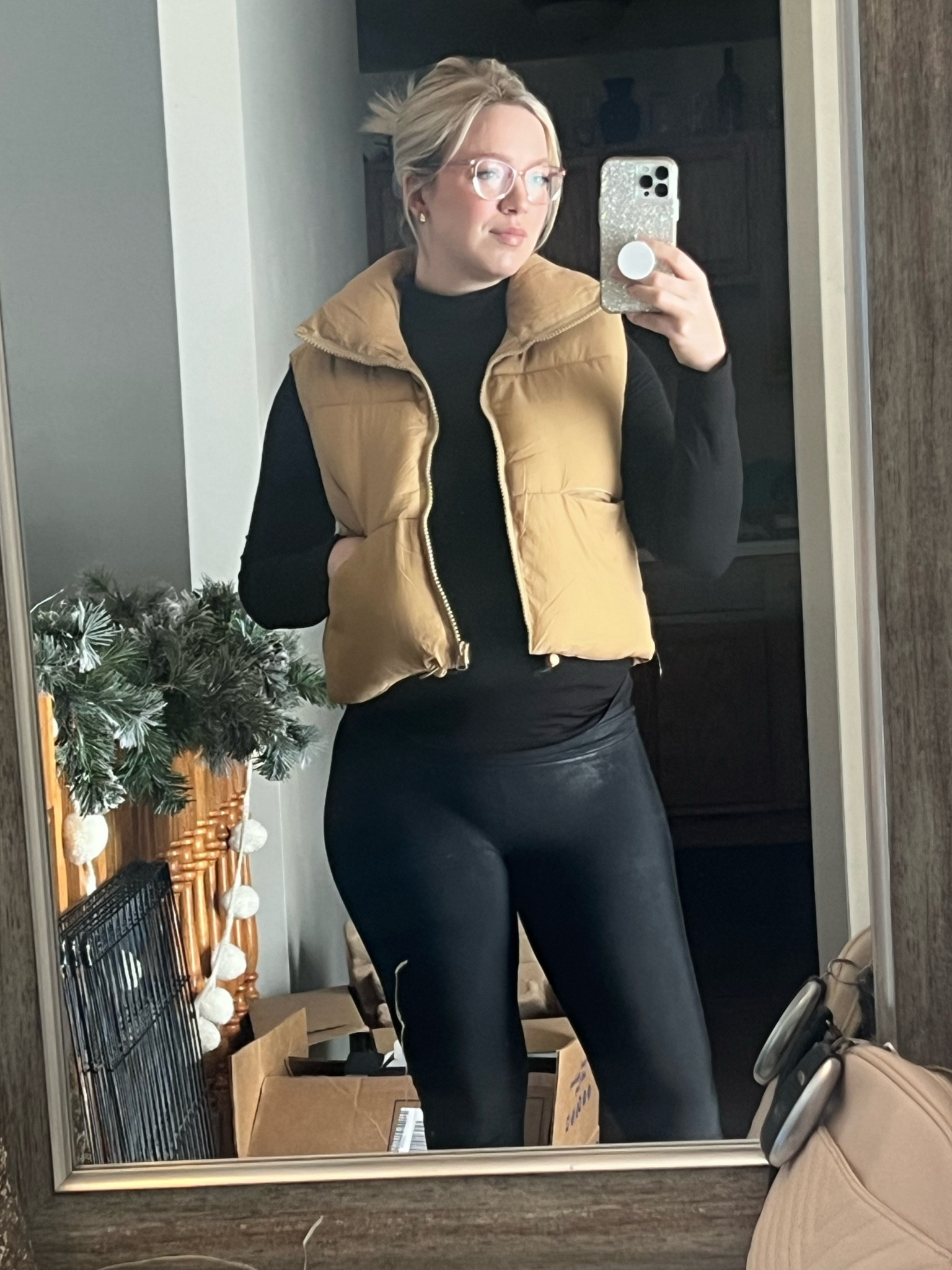 Winter outfit - perfect for errands etc & the vest comes in lots of colors! I’m wearing a medium in the tops and a large legging. 



#LTKunder50 #LTKHoliday #LTKSeasonal