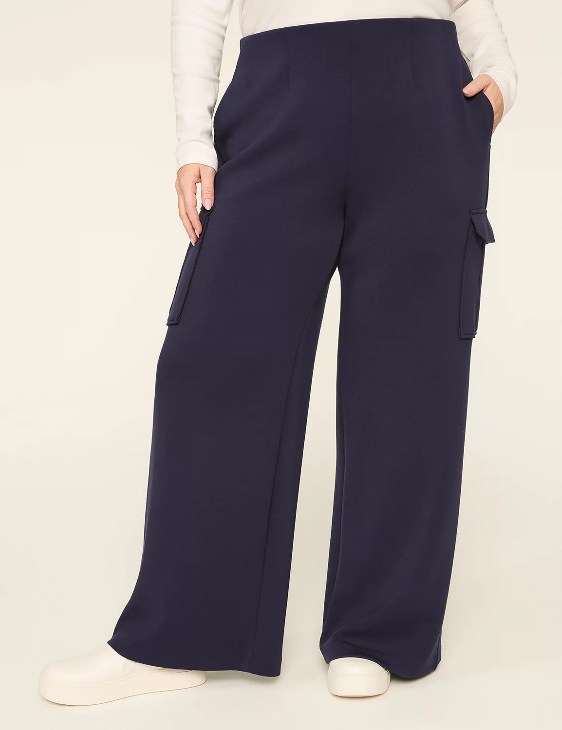Journey High-Rise Cargo Wide Leg Pant | Lane Bryant (US)