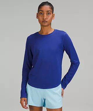 High-Neck Running and Training Long Sleeve Shirt Online Only | Women's Long Sleeve Shirts | lulul... | Lululemon (US)