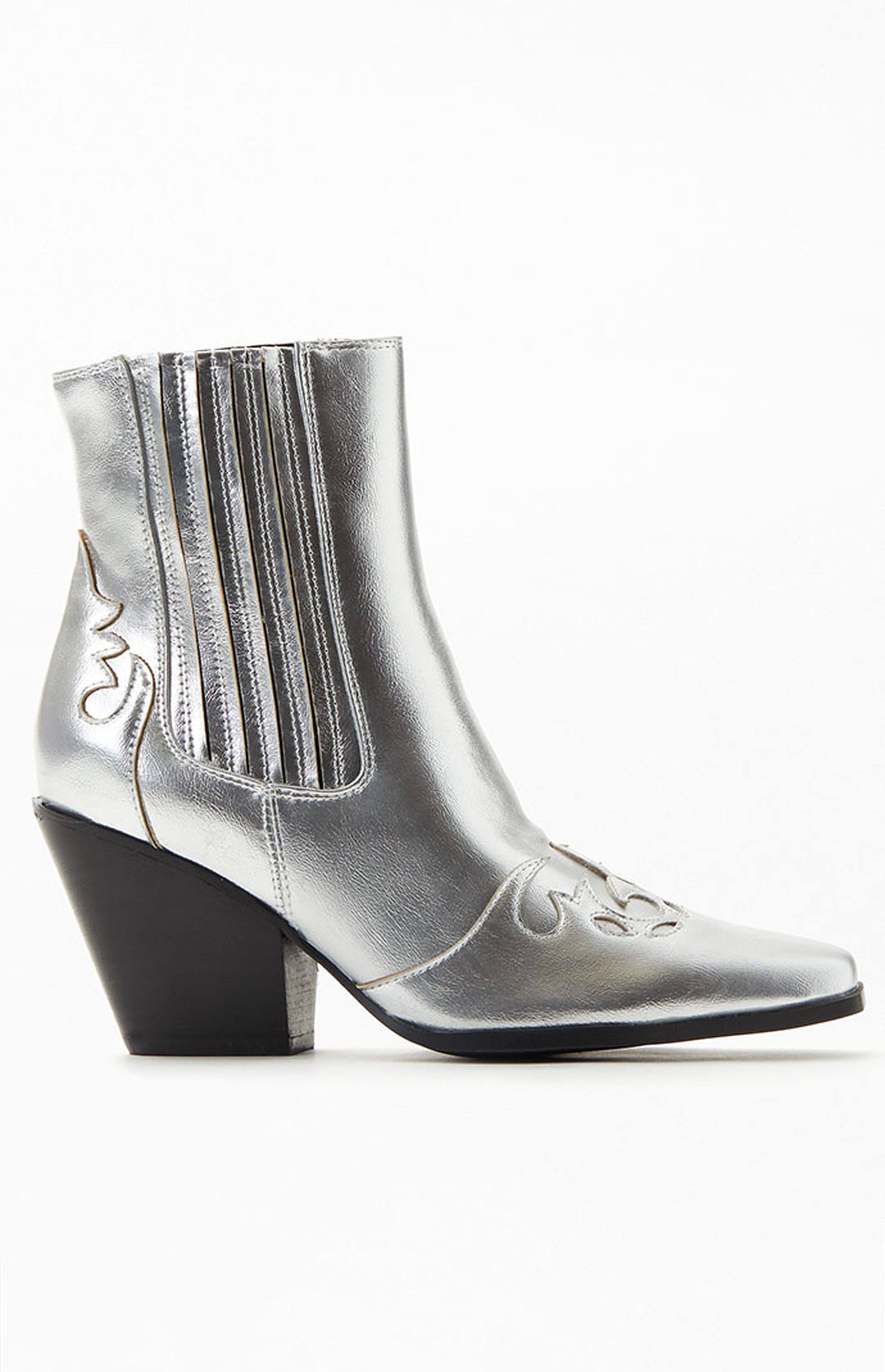 Billini Women's Silver Crystal Boots | PacSun