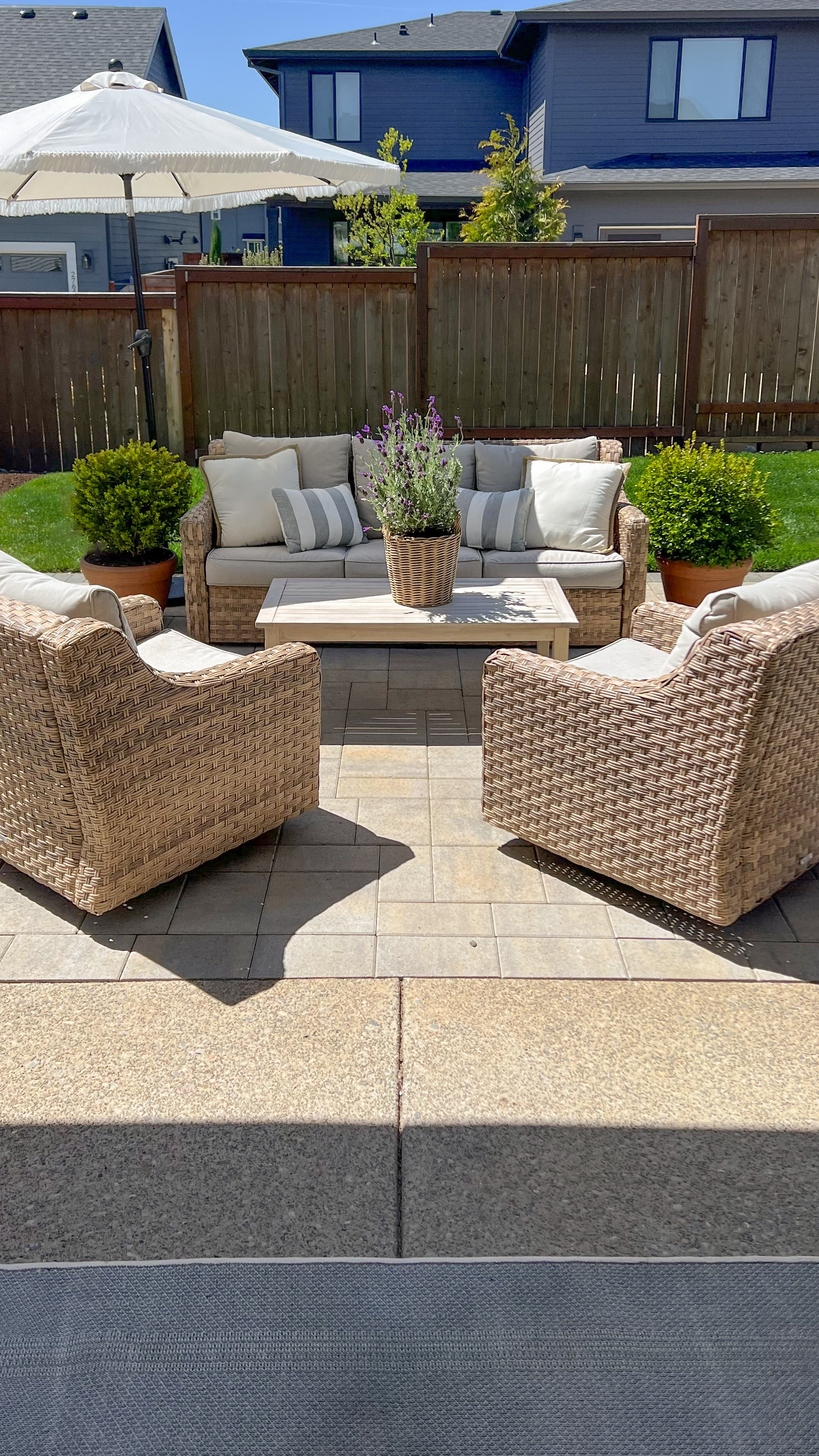 I’m so ready to enjoy our Walmart better homes and gardens woven patio set this spring! All of these pieces are back in stock, and there’s a new version with slightly different coloring that’s so pretty too! Both are linked. Affordable look for less, pottery barn look outdoor furniture, weatherproof wicker chairs, Homebyjulianne spring find 

#LTKSaleAlert #LTKHome #LTKSeasonal