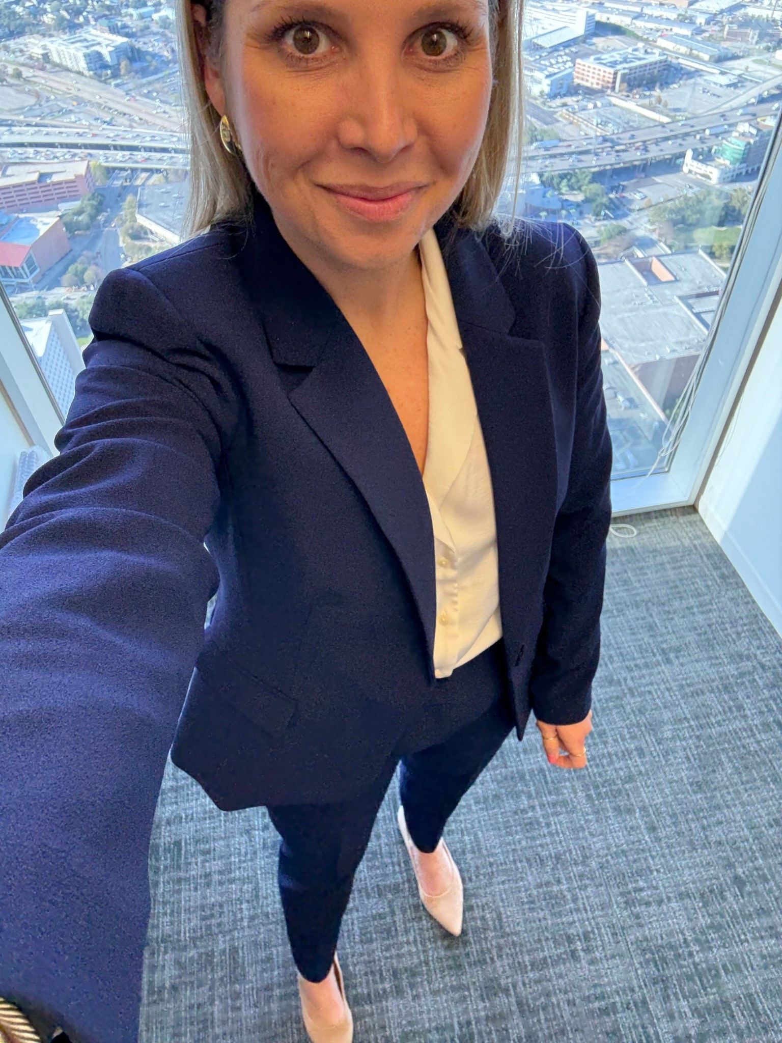 I had to pull out the good clothes today 😜 This 2-piece suit is fully stocked and comes in 3 colors. I’m wearing a size 6. 

#workingmomstyle #lawyerstyle #workwearstyle #workingmoms #corporateamerica


#LTKootd #LTKOver40 #LTKWorkwear