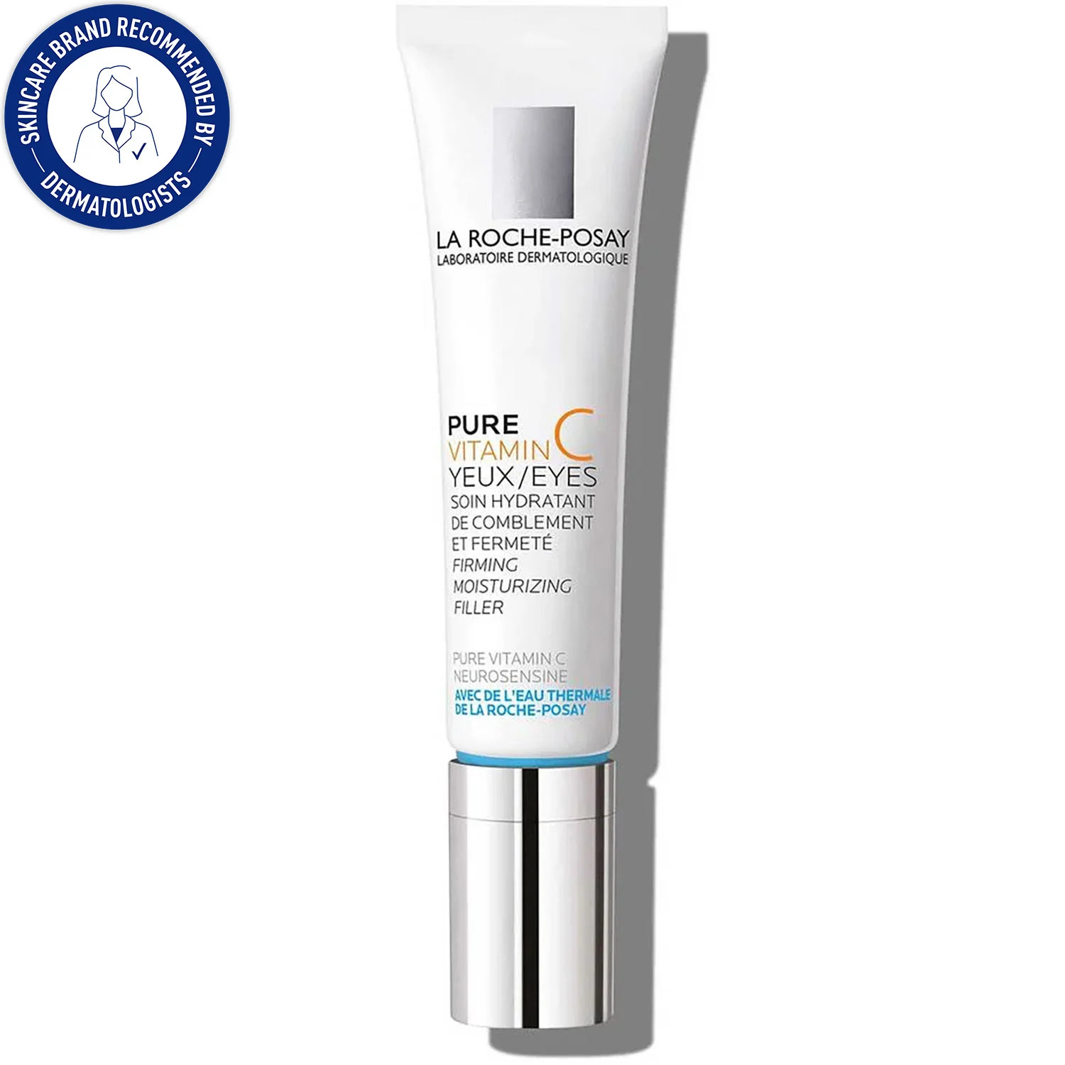 La Roche-Posay Pure Vitamin C Eyes Cream with Hyaluronic Acid, 0.5 fl oz | Walmart (US)