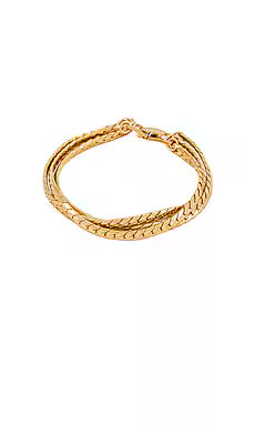 Jenny Bird Priya Layered Bracelet in Gold from Revolve.com | Revolve Clothing (Global)