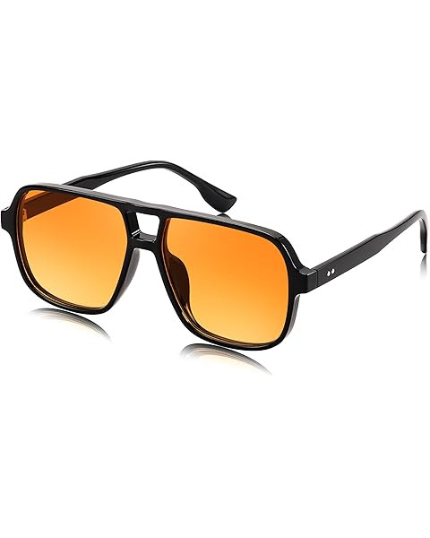 YDAOWKN Retro Aviator Sunglasses for Women Mens Large Frame Classic Vintage 70s Sun Glasses Aviat... | Amazon (US)