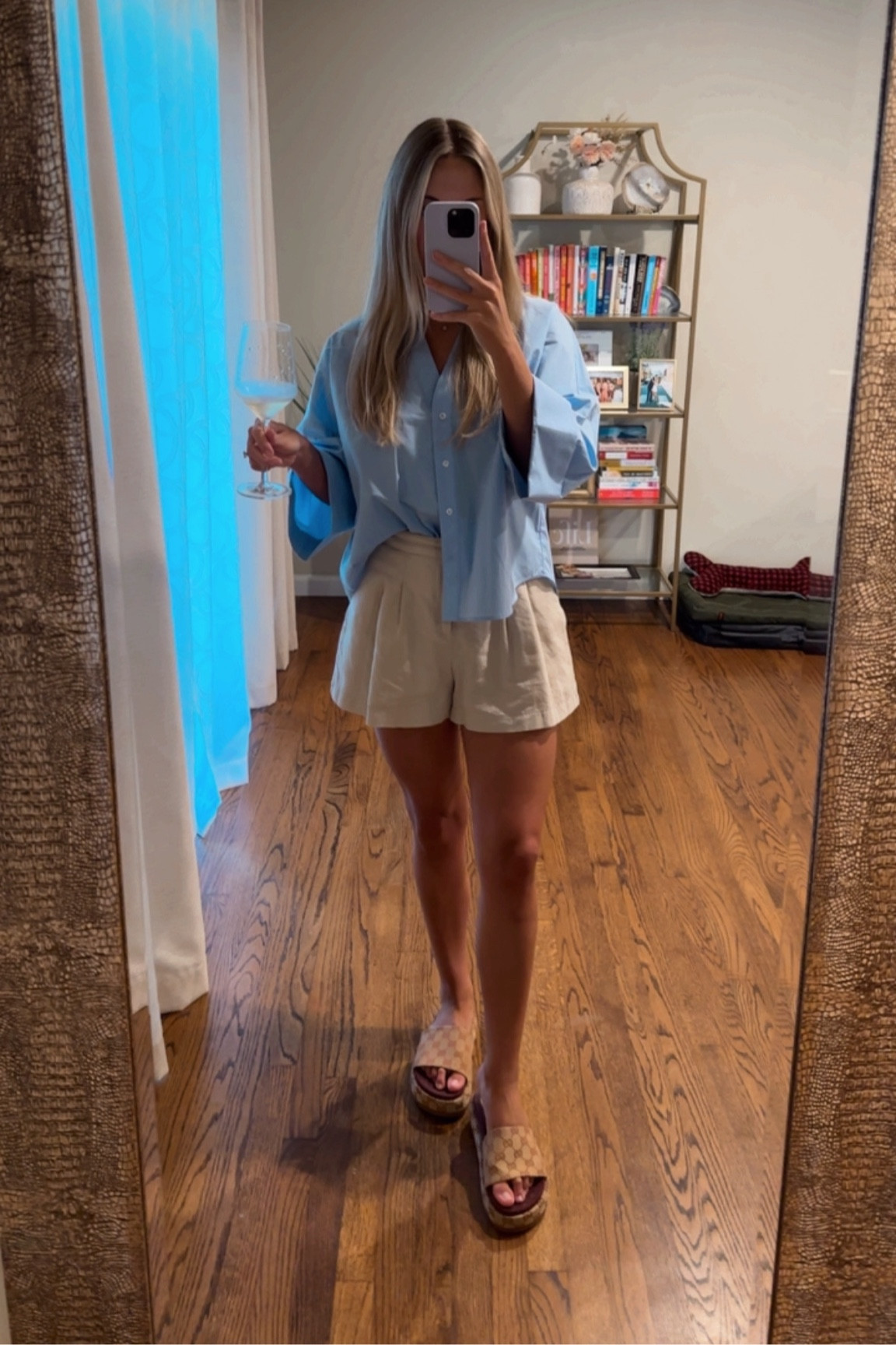 date night 🤍 
shoes I can’t live without
top is new Zara 
shorts are Hemline from last year

#LTKStyleTip #LTKShoeCrush