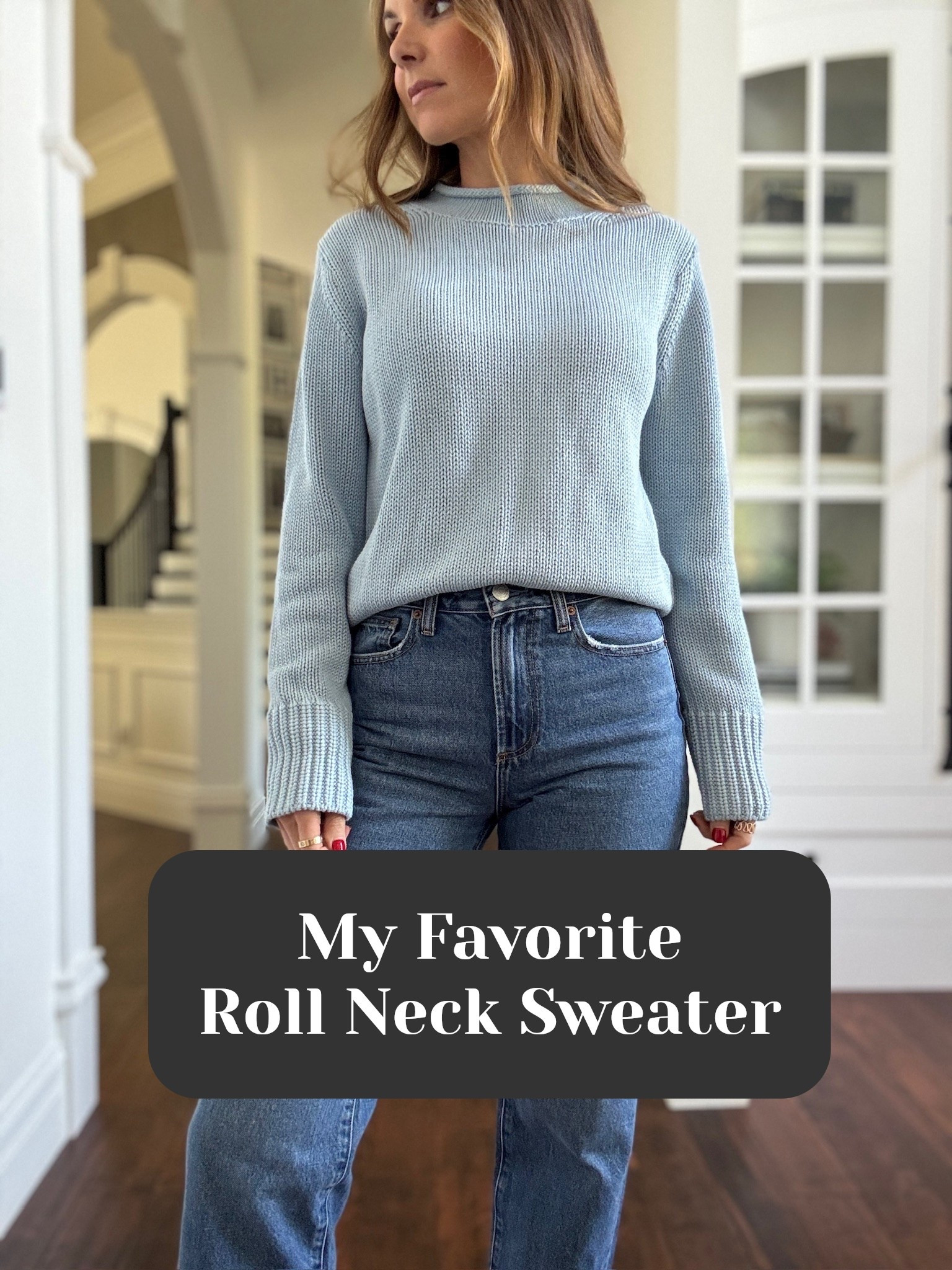 @Quince roll neck sweater for $50 is 100% cotton and comes in the best colors for fall!

#LTKgrwm