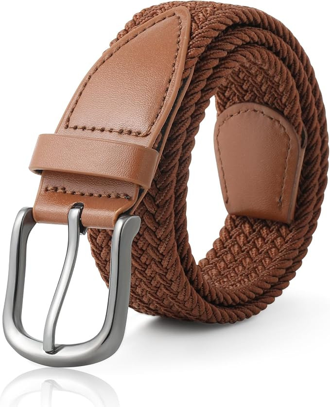Boys Elastic Braided Belt - Stretch Golf Belt for Boys and Girls | Amazon (US)