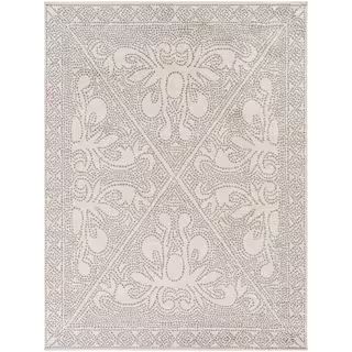 Livabliss Adela Gray/Cream 7 ft. 10 in. x 10 ft. Area Rug S00161041299 - The Home Depot | The Home Depot