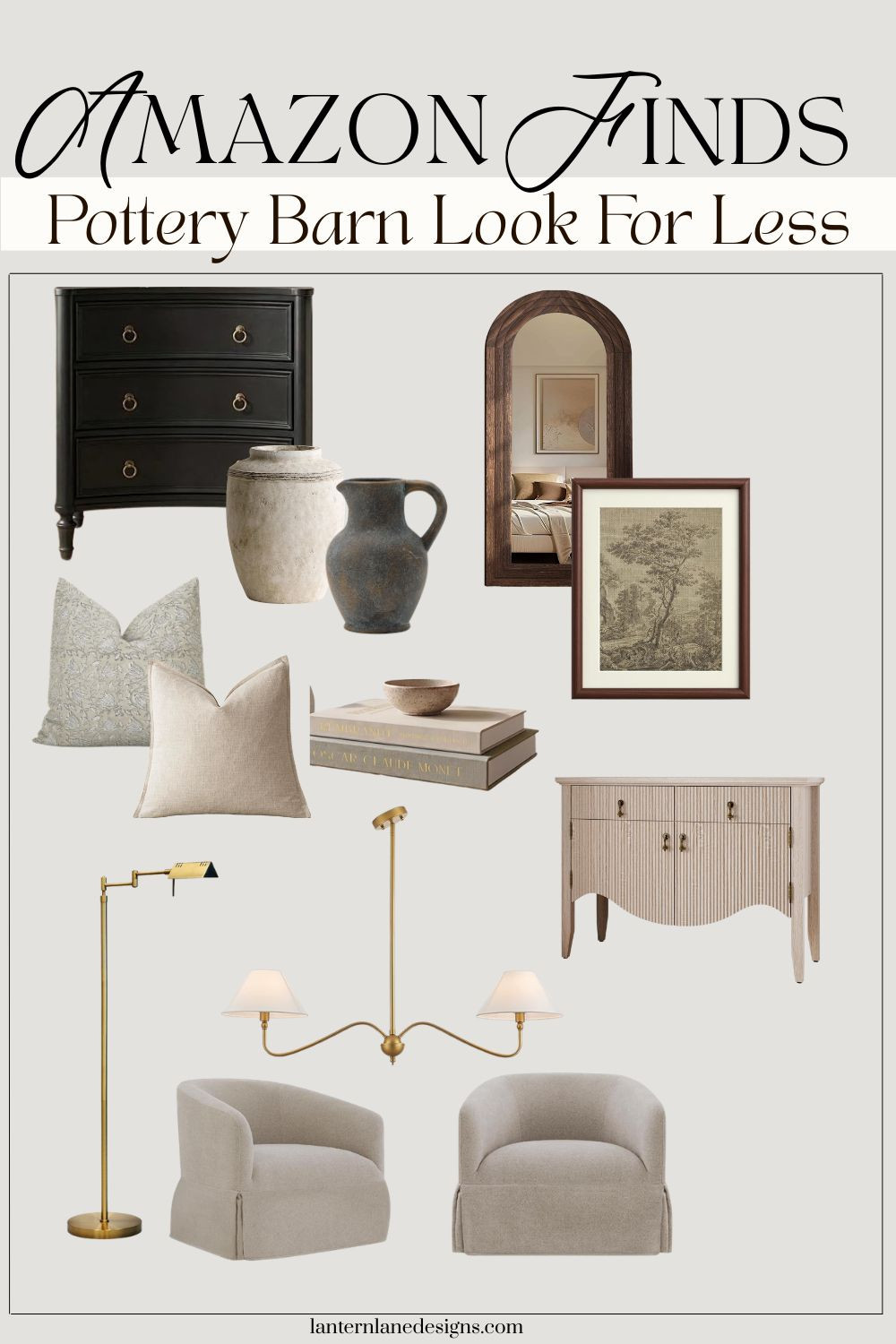 Love the Pottery Barn look without the luxury price tag? These Amazon home finds give you the same timeless, high-end style for a fraction of the cost. From cozy accent chairs and elegant lighting to vintage-inspired artwork, mirrors, decorative vases, pillows, and beautiful furniture, these budget-friendly dupes will help you create a warm, designer-inspired home without overspending. Save this pin for your next home refresh! 

 #LTKHome #LTKSaleAlert