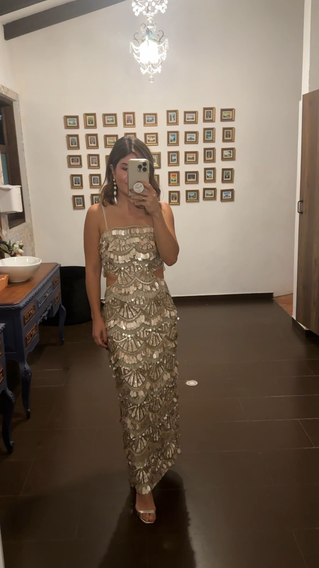 The prettiest dress for a black tie wedding! It’s so pretty and fits true to size. 
Wearing size 2. 

#LTKfindsunder100 #LTKwedding #LTKHoliday