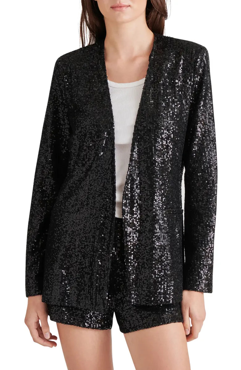 Steve Madden Collarless Sequin Blazer | Nordstromrack | Nordstrom Rack