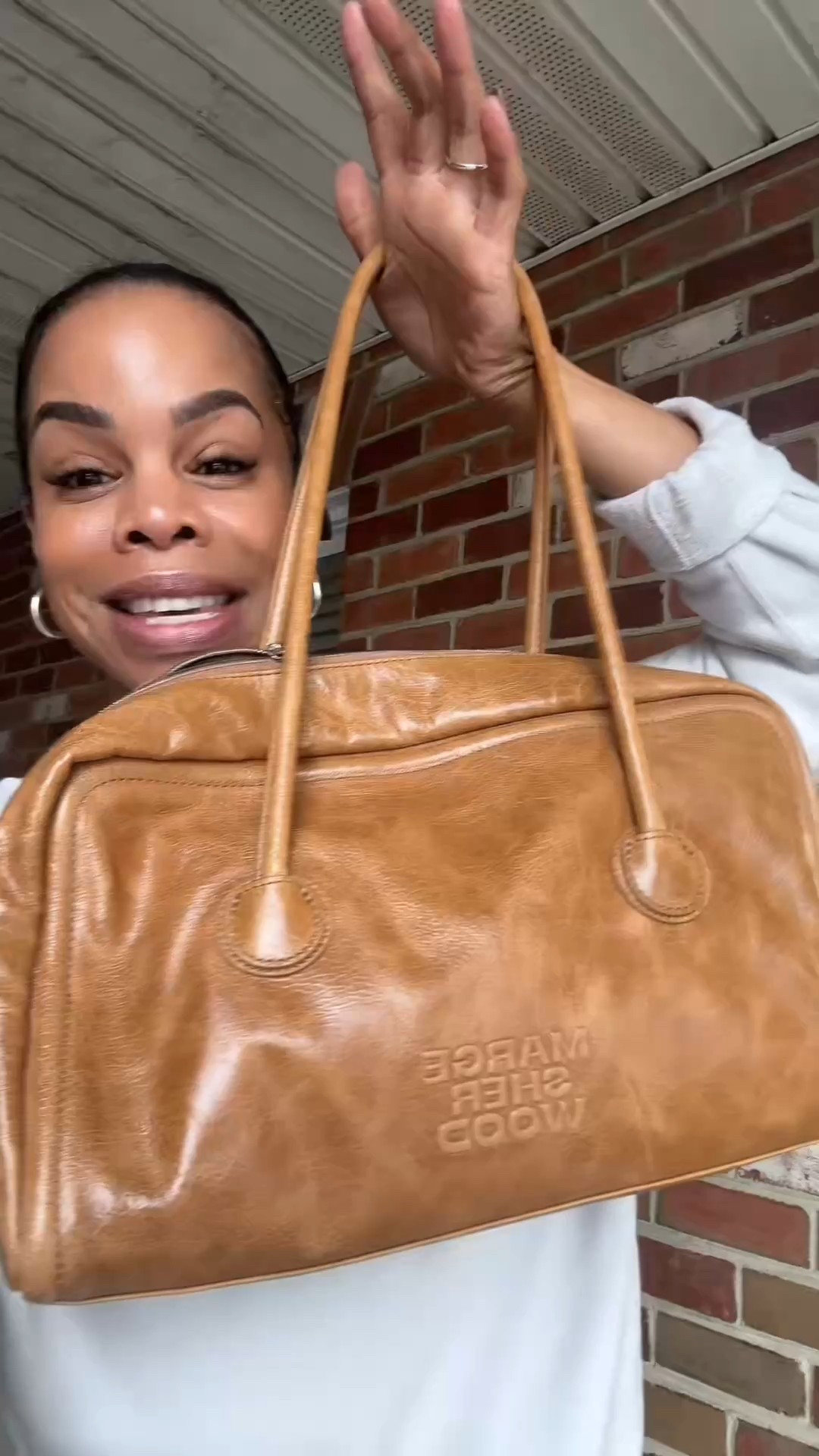 To get this exact color camel you have to go to the Marge Sherwood site

#LTKItBag