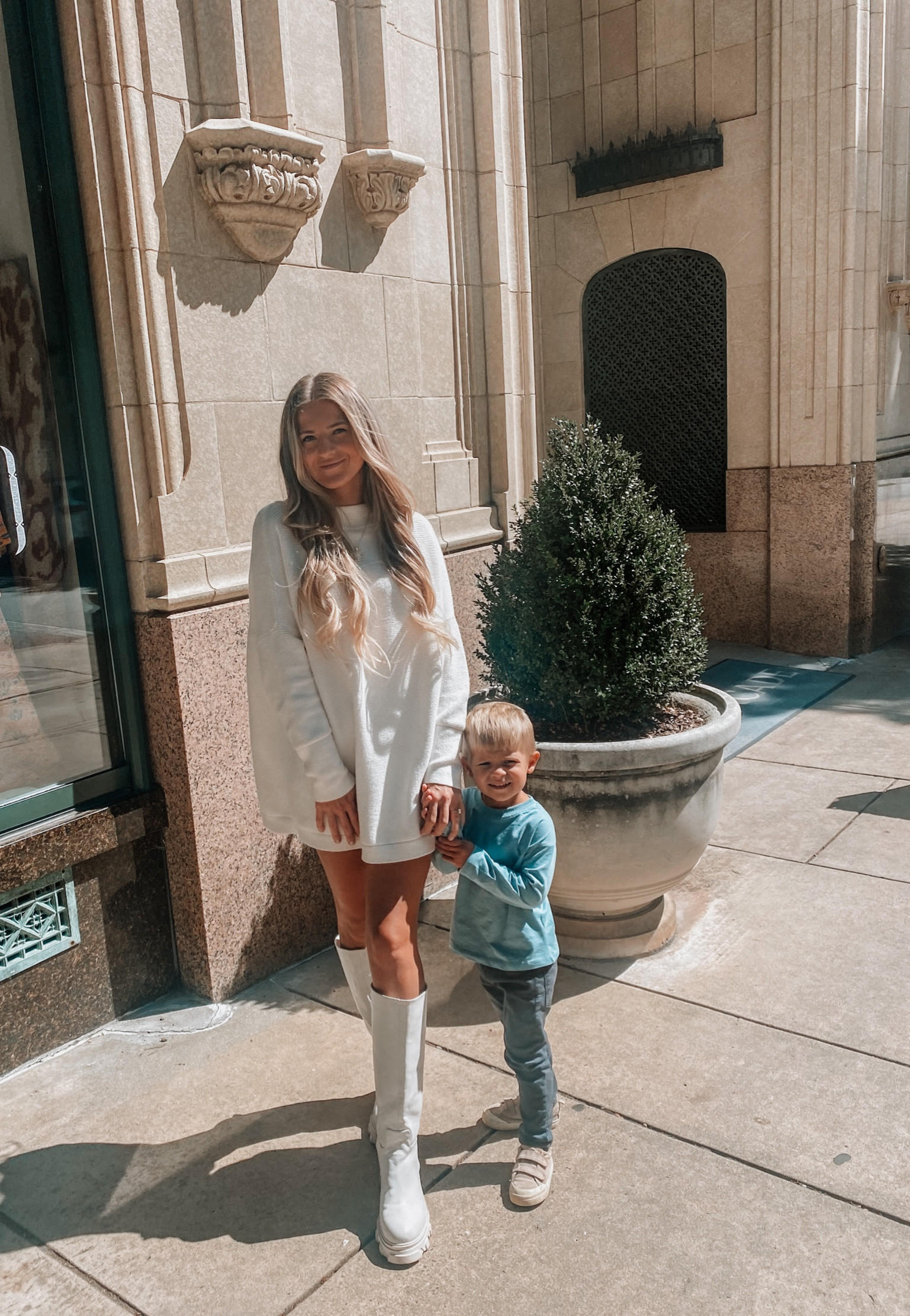 Wearing Size medium in dress

Sweater dress, boots, white boots, Amazon clothes, dressy, clothes on budget, outfit of the day, outfits on budget, outfit idea, sale, pull and bear, favorite boots, shoes, tunic, slouchy sweater, dress, casual wear, white outfit 

#LTKshoecrush #LTKsalealert #LTKstyletip