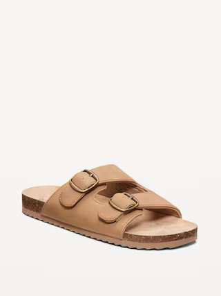 Faux-Suede Double-Strap Sandals for Boys | Old Navy (US)