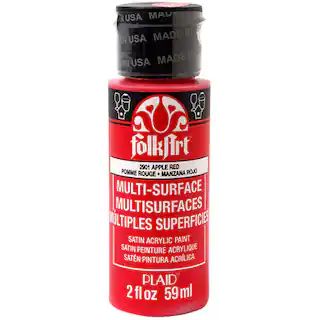 FolkArt® Multi-Surface Satin Acrylic Paint, 2oz. | Michaels | Michaels Stores