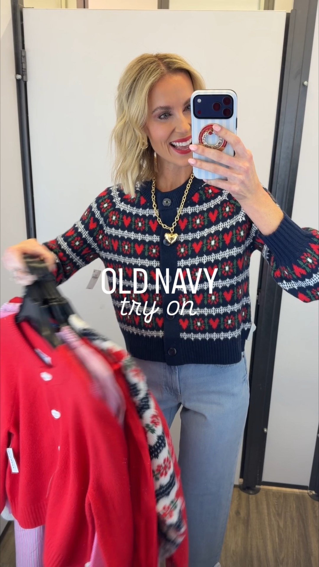 Old Navy Valentine’s Day try on!! You will love all of these cute Valentine’s Day sweaters and cardigans plus I am really impressed with these affordable old navy jeans!! 

#LTKFindsUnder100 #LTKFindsUnder50