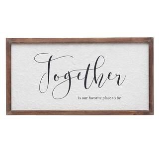 Together Wall Sign by Ashland® | Michaels Stores