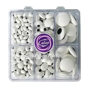 7mm 1cm 2cm Candy Eyes for Decorating Edible Googly Eyes Eyeballs Mix Size Halloween Christmas Sp... | Amazon (US)