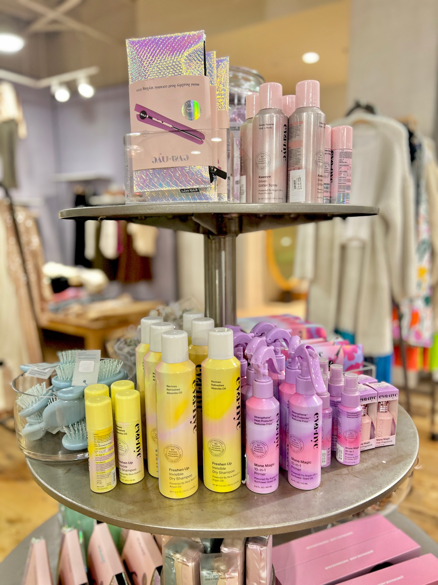 EVA NYC hair products at Anthropologie 
They have mini hair tools too which are great for traveling  

#LTKbeauty #LTKstyletip #LTKtravel