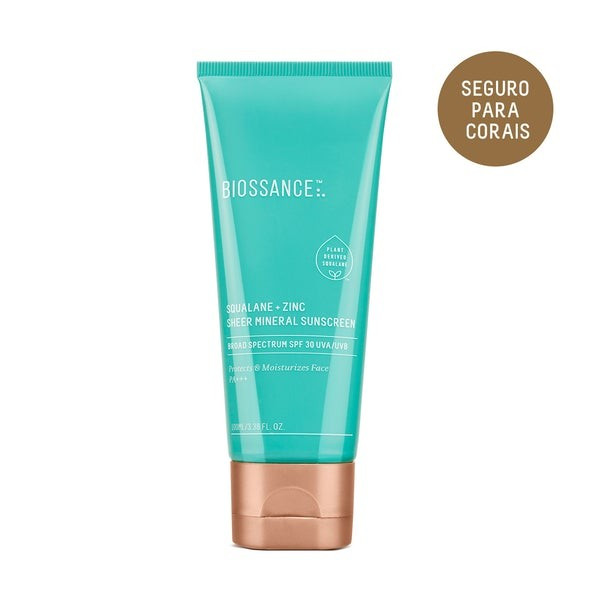Protetor Solar Mineral Facial FPS30 com Zinco e Esqualano | Biossance (BR)